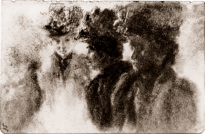  Adolpyh Von Menzel —— 三个女人